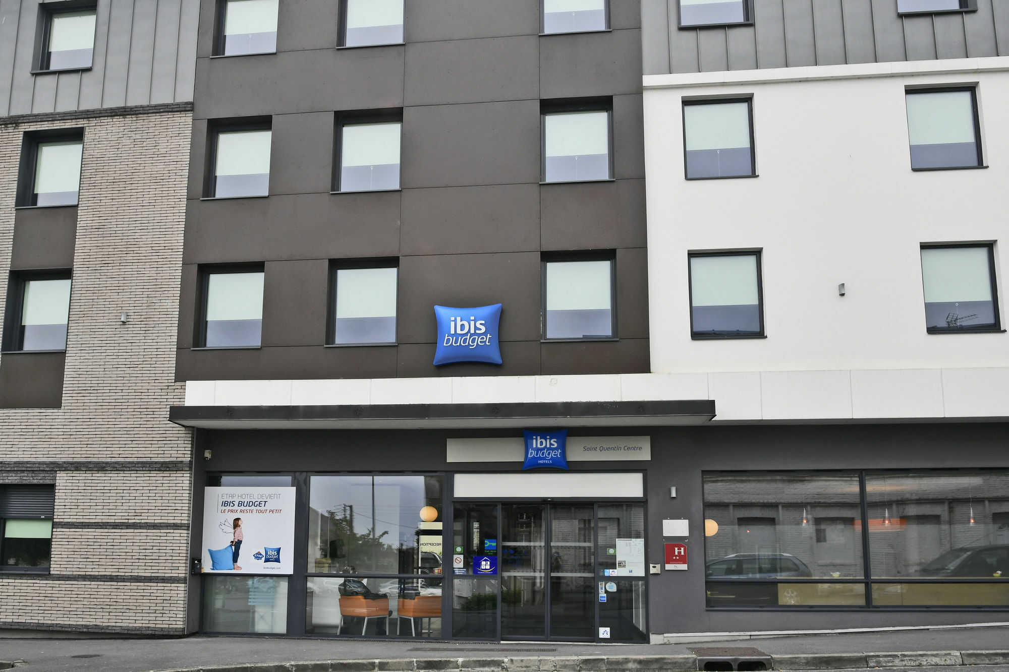 Готель Ibis Budget Saint-Quentin Centre Gare Екстер'єр фото